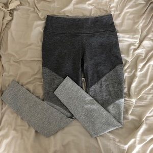 Outdoor Voices Tri-Color leggings